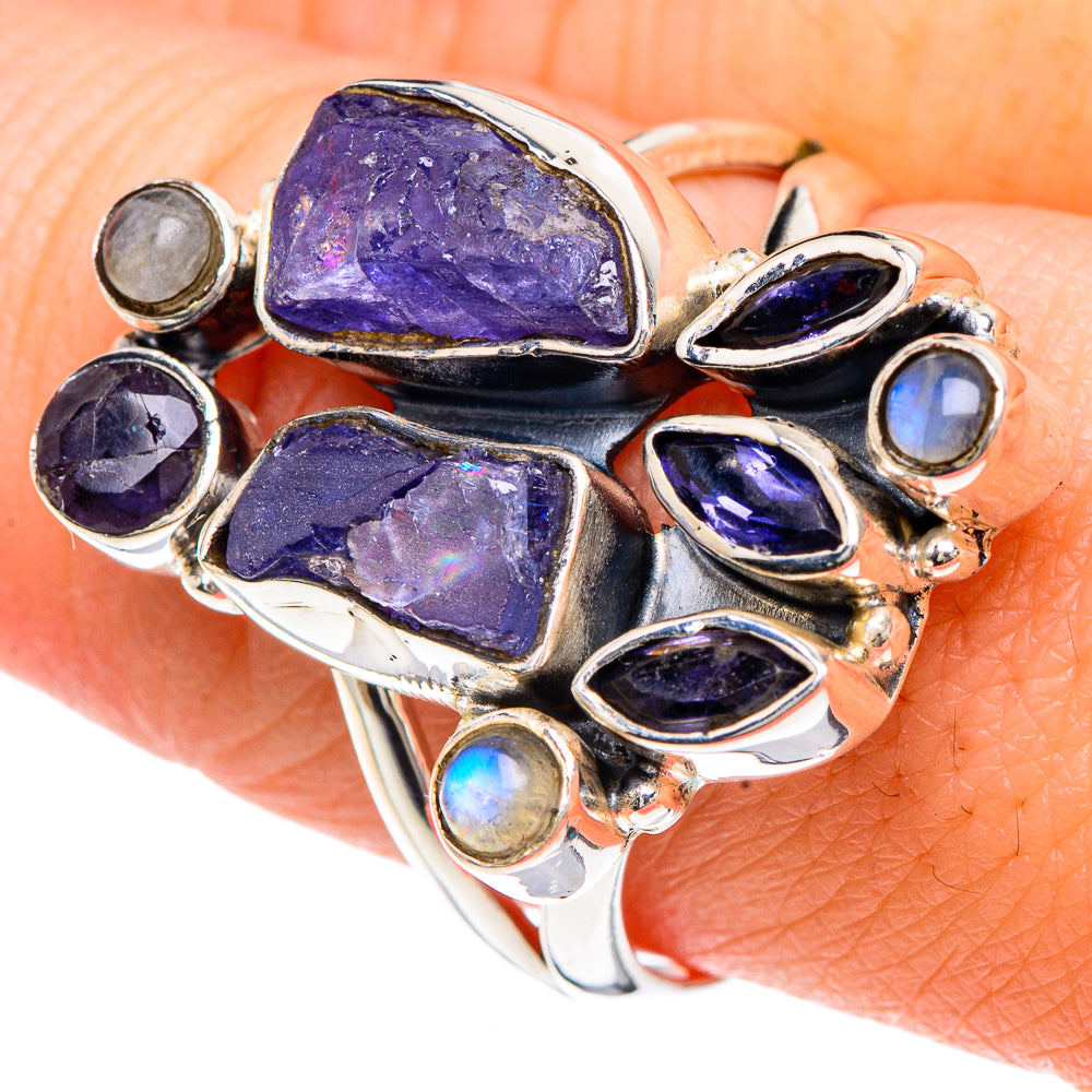 Tanzanite Rings handcrafted by Anasilvercos - RING92164