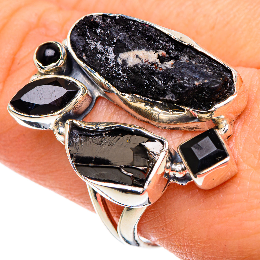Shungite Rings handcrafted by Anasilvercos - RING92166
