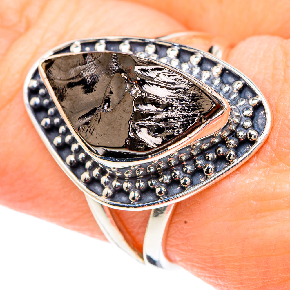 Shungite Rings handcrafted by Anasilvercos - RING92209