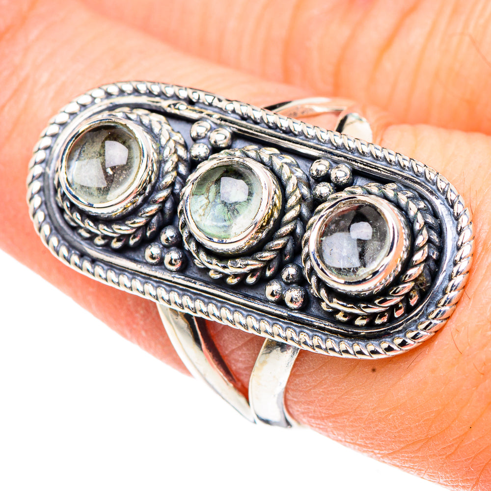 Aquamarine Rings handcrafted by Anasilvercos - RING92216