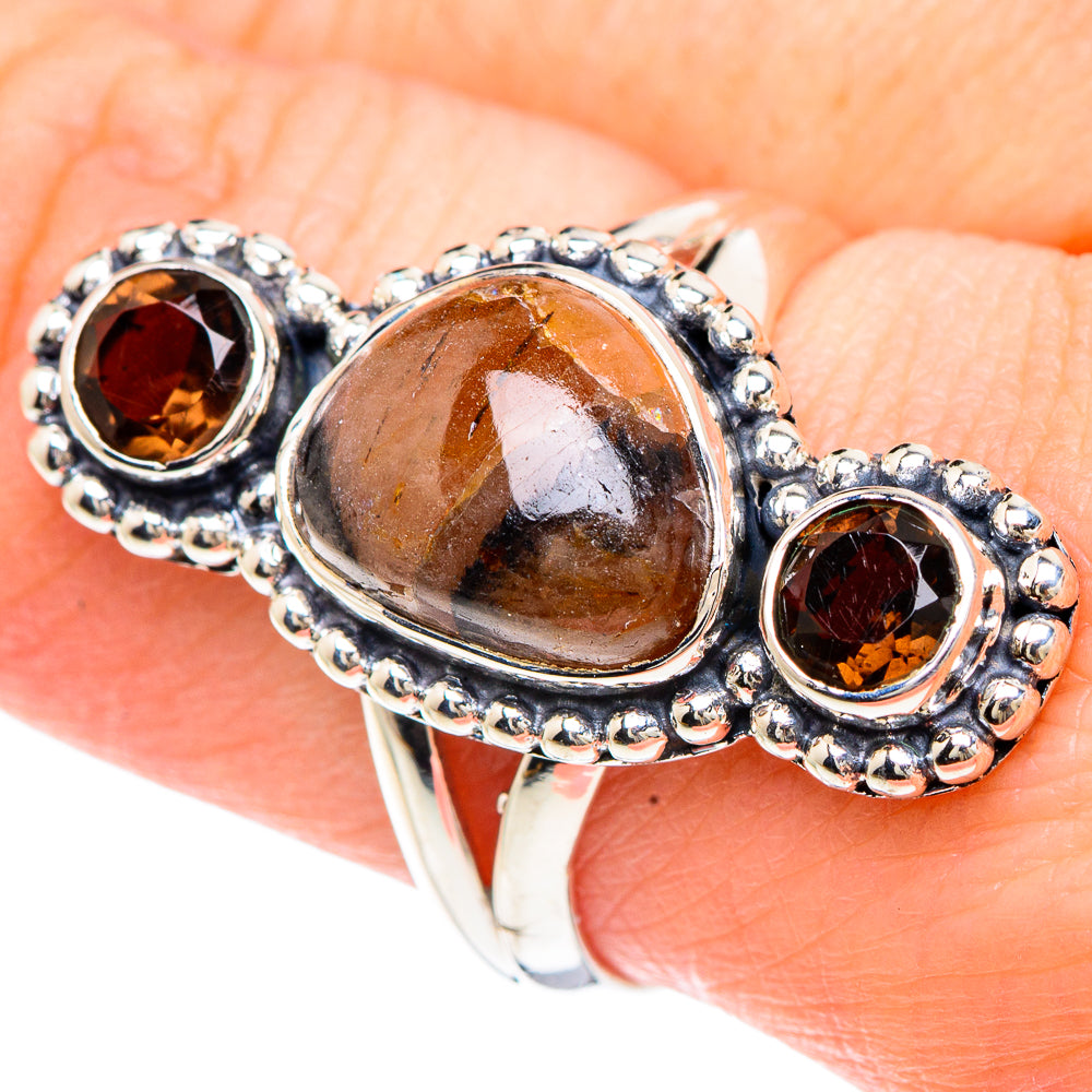 Sunstone Rings handcrafted by Anasilvercos - RING92222
