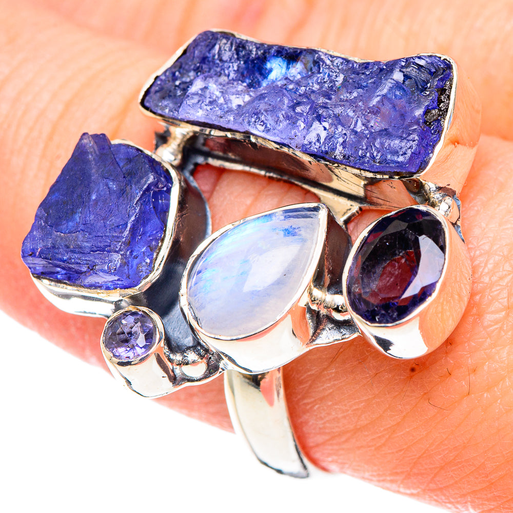 Tanzanite Rings handcrafted by Anasilvercos - RING92227
