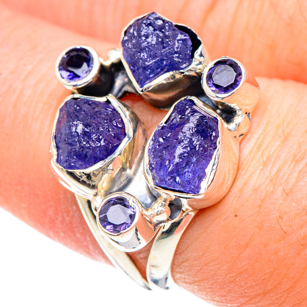 Tanzanite Rings handcrafted by Anasilvercos - RING92228
