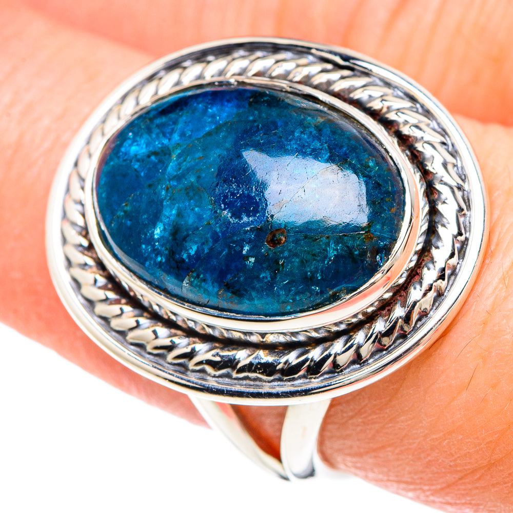 Apatite Rings handcrafted by Anasilvercos - RING92235