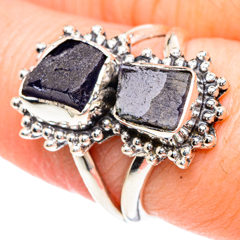 Black Tourmaline Rings handcrafted by Anasilvercos - RING92249