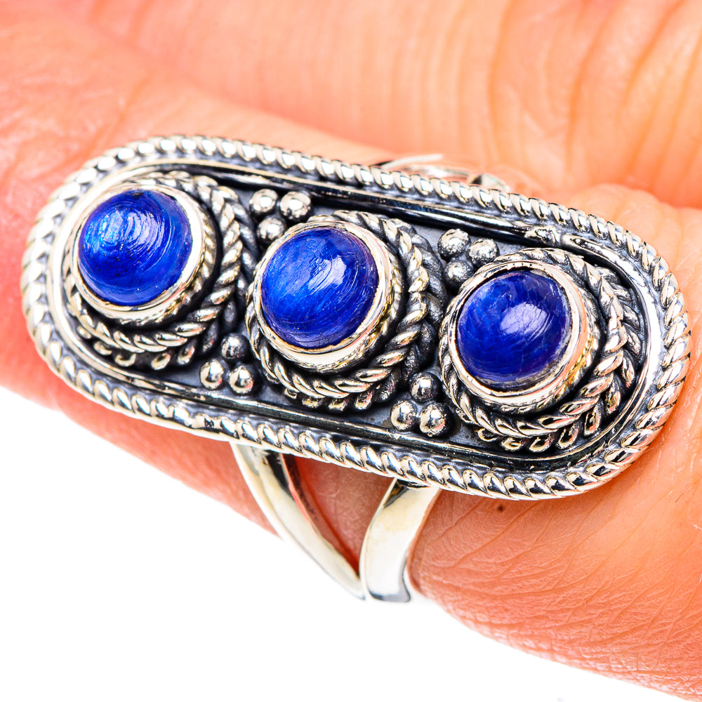 Kyanite Rings handcrafted by Anasilvercos - RING92256