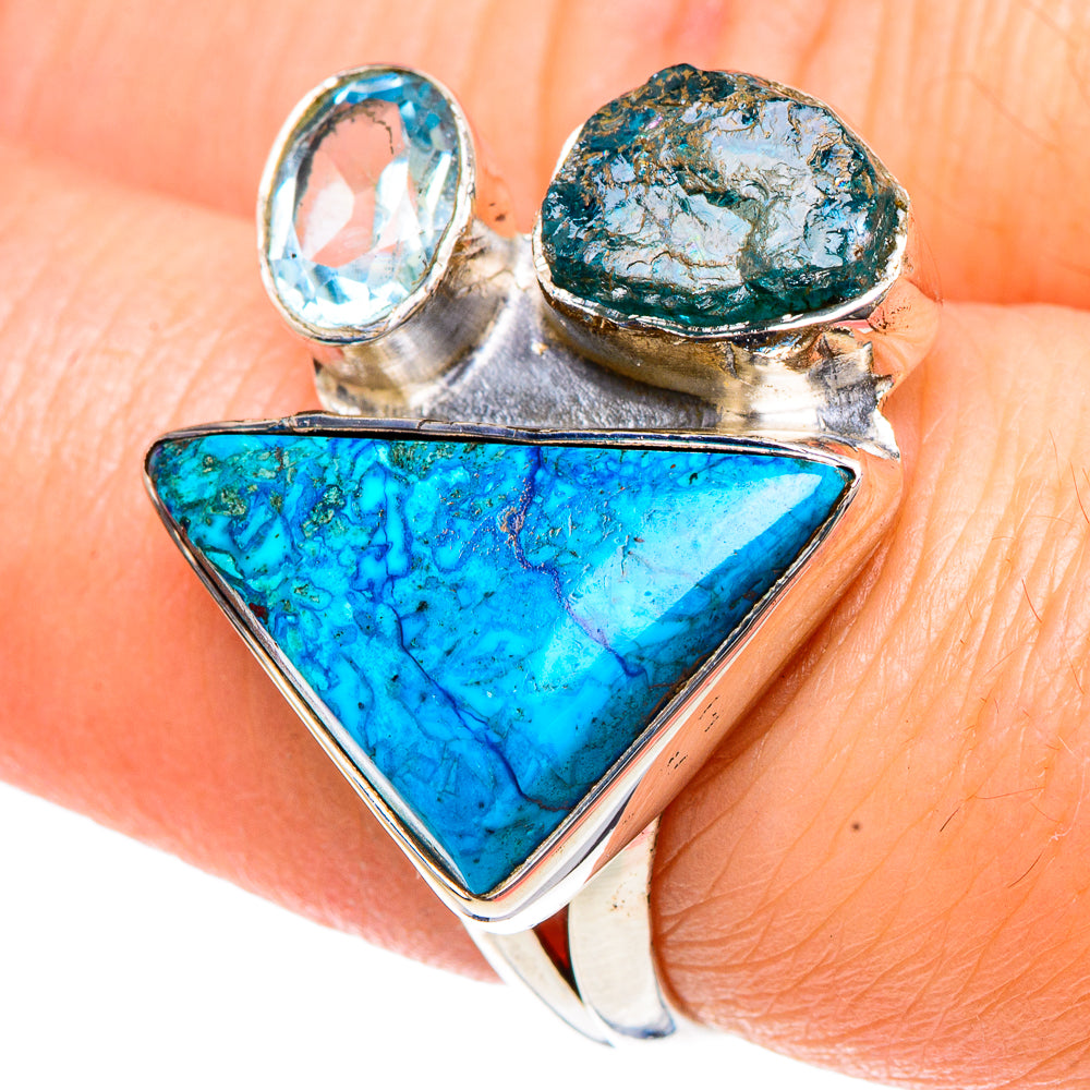 Apatite Rings handcrafted by Anasilvercos - RING92276