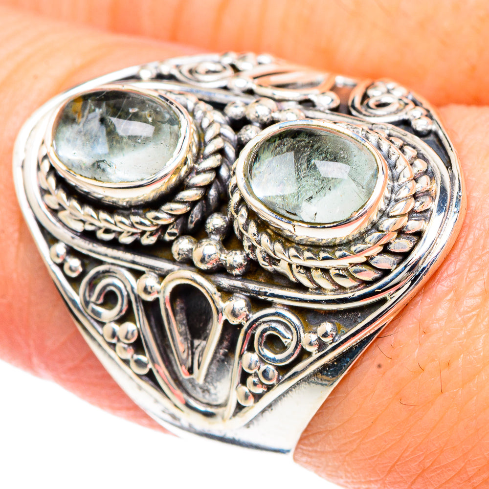 Aquamarine Rings handcrafted by Anasilvercos - RING92277