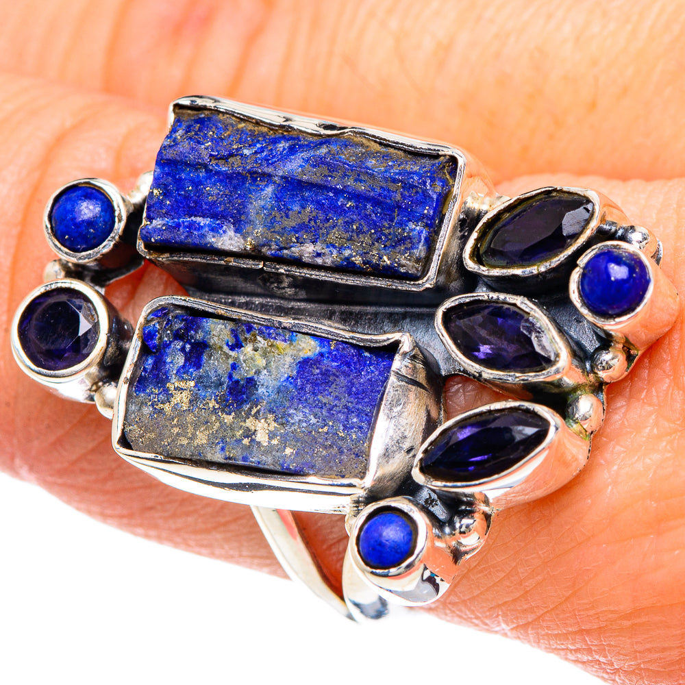 Lapis Lazuli Rings handcrafted by Anasilvercos - RING92327