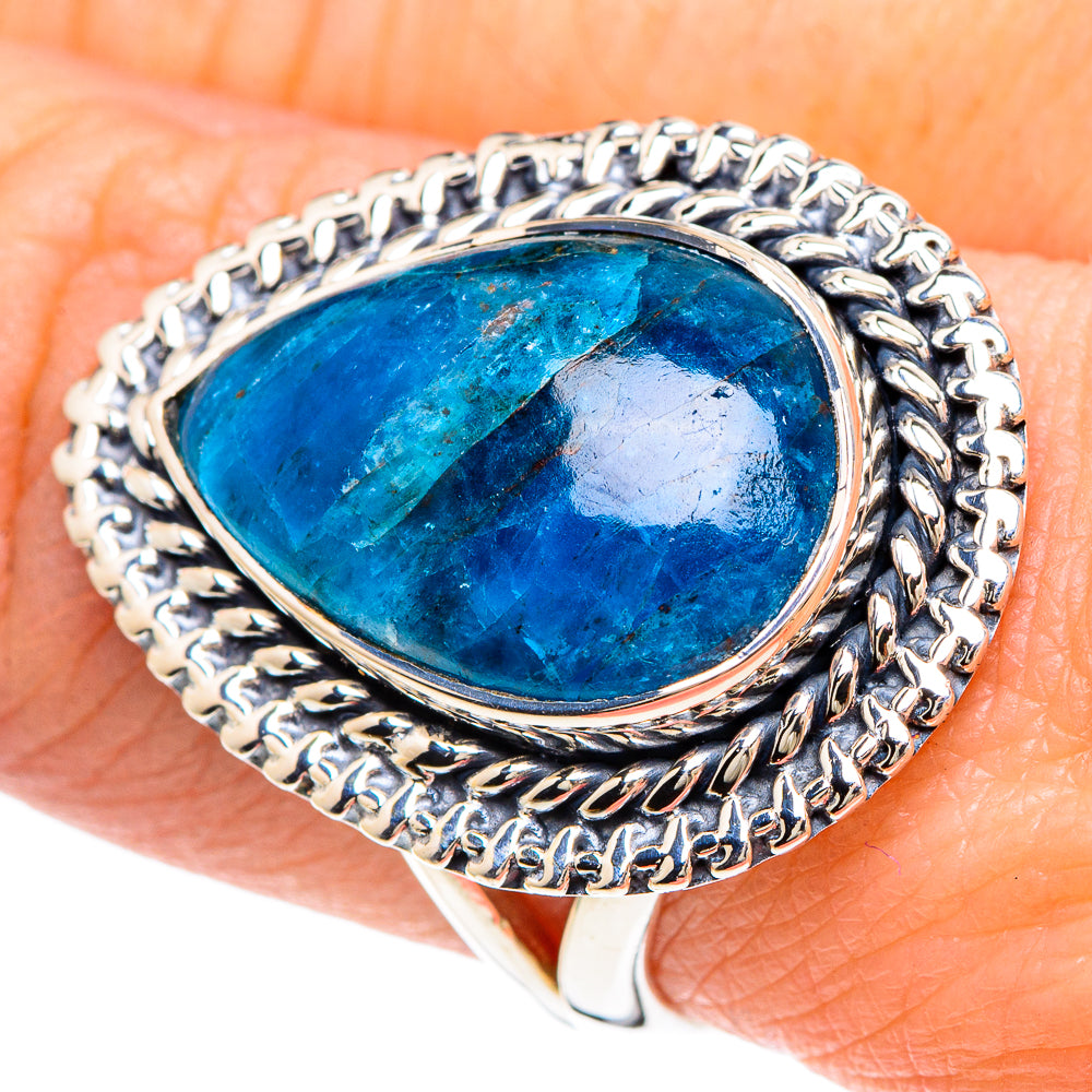 Apatite Rings handcrafted by Anasilvercos - RING92387