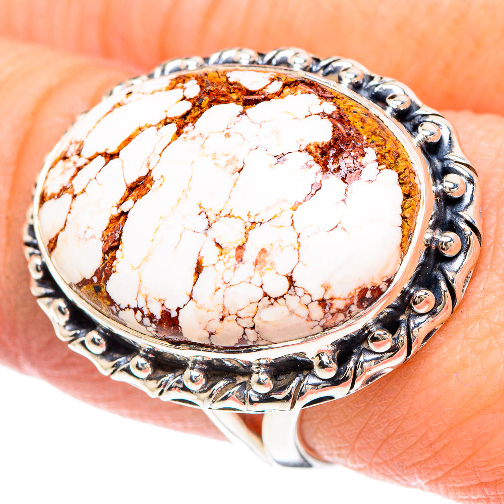 Wild Horse Jasper Rings handcrafted by Anasilvercos - RING92402