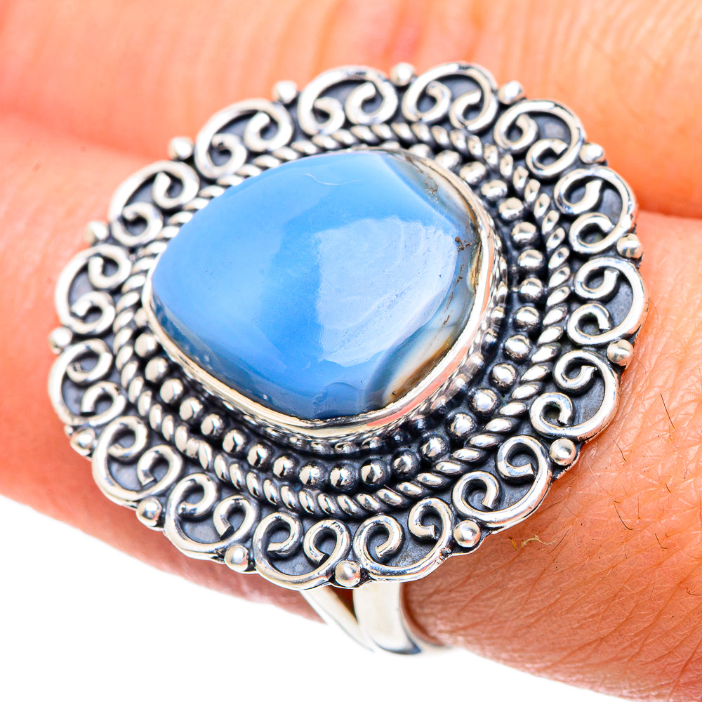 Owyhee Opal Rings handcrafted by Anasilvercos - RING92418