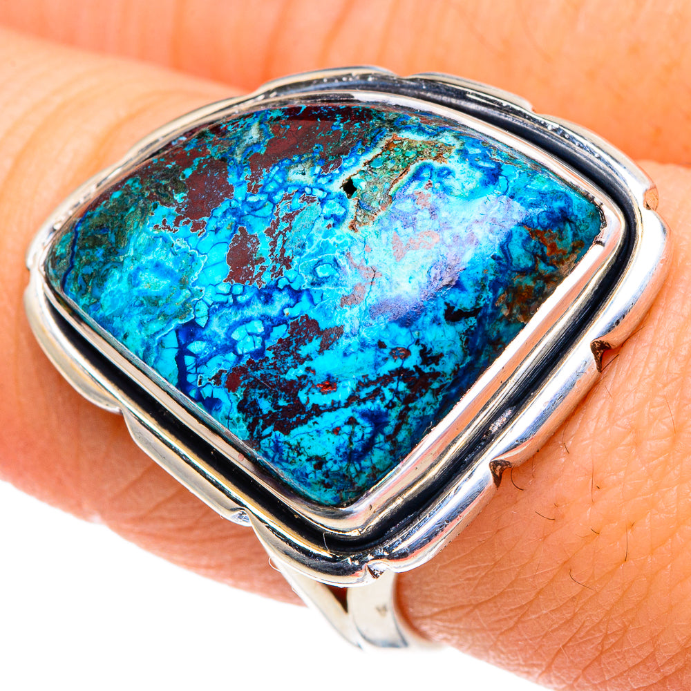 Shattuckite Rings handcrafted by Anasilvercos - RING92425