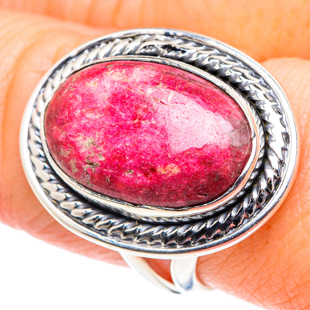 Thulite Rings handcrafted by Anasilvercos - RING92459