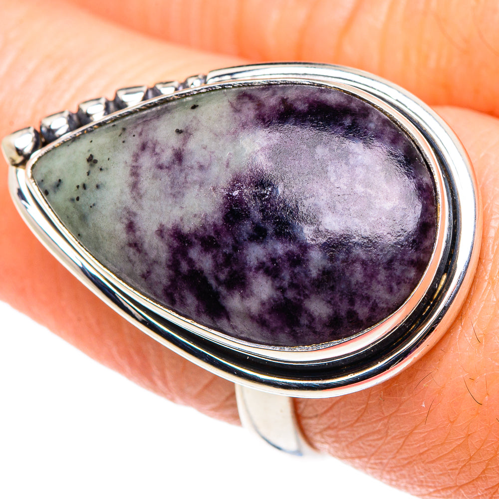 Lepidolite Rings handcrafted by Anasilvercos - RING92463