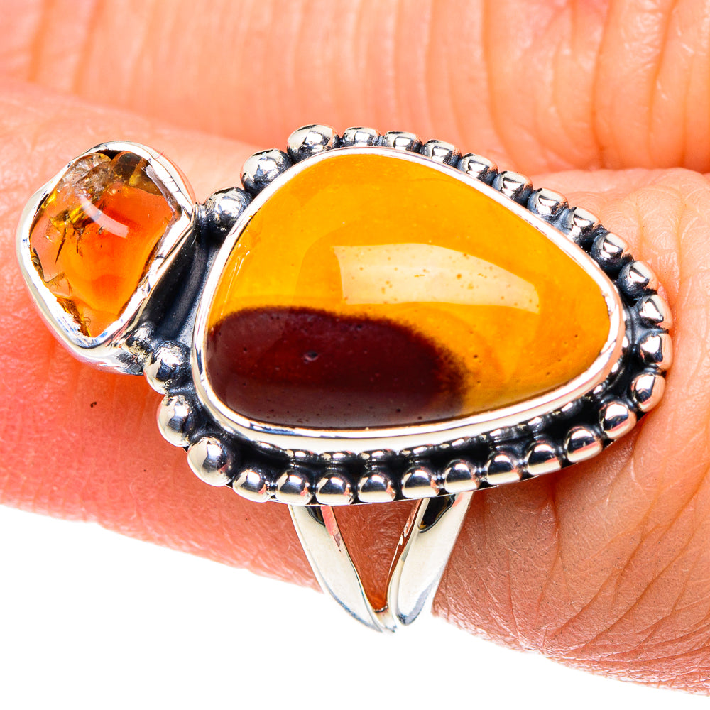 Mookaite Rings handcrafted by Anasilvercos - RING92477