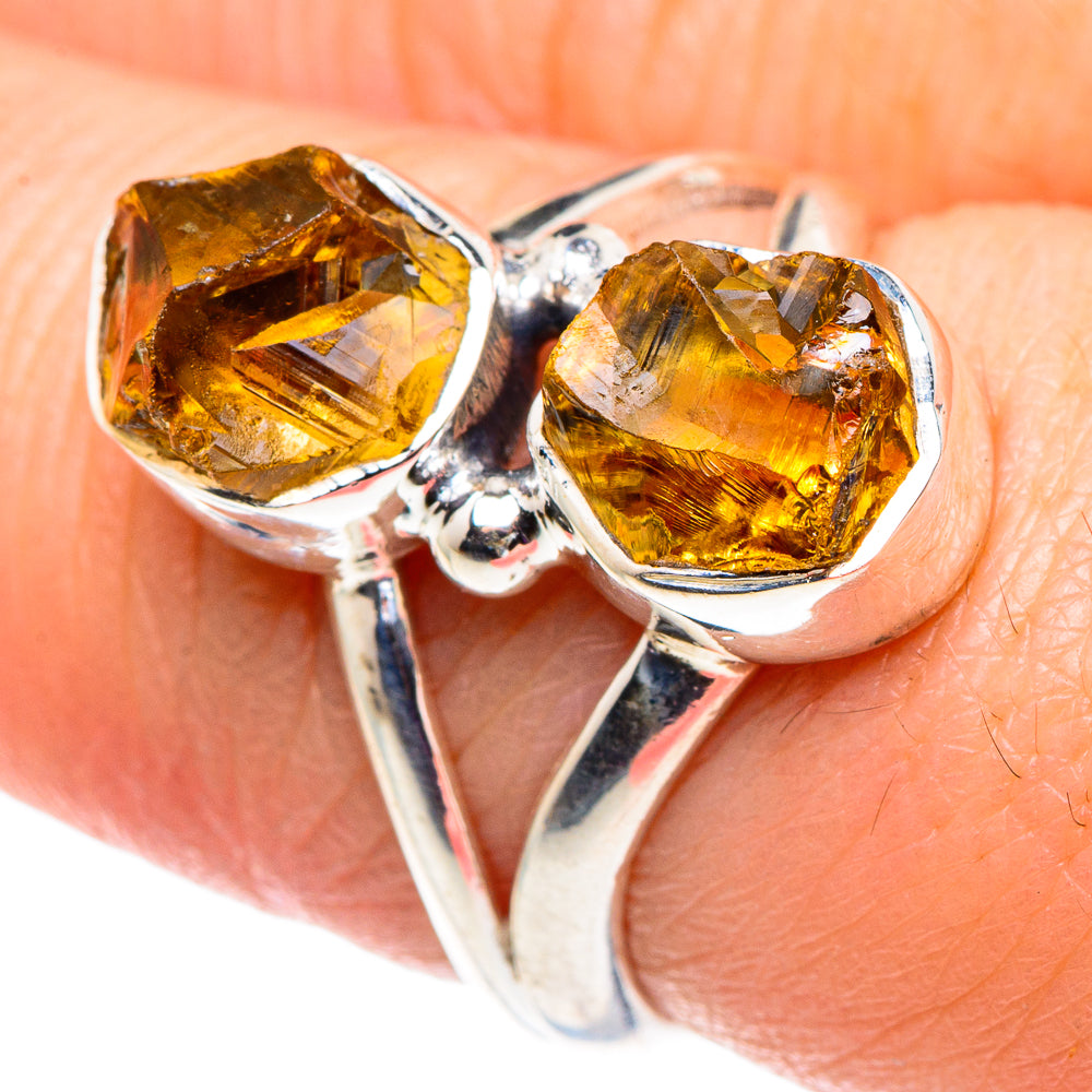 Citrine Rings handcrafted by Anasilvercos - RING92479