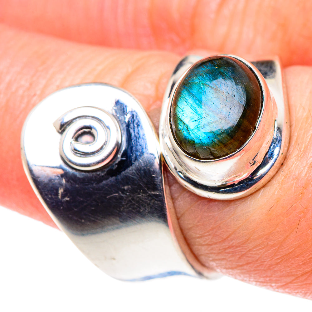 Labradorite Rings handcrafted by Anasilvercos - RING92490