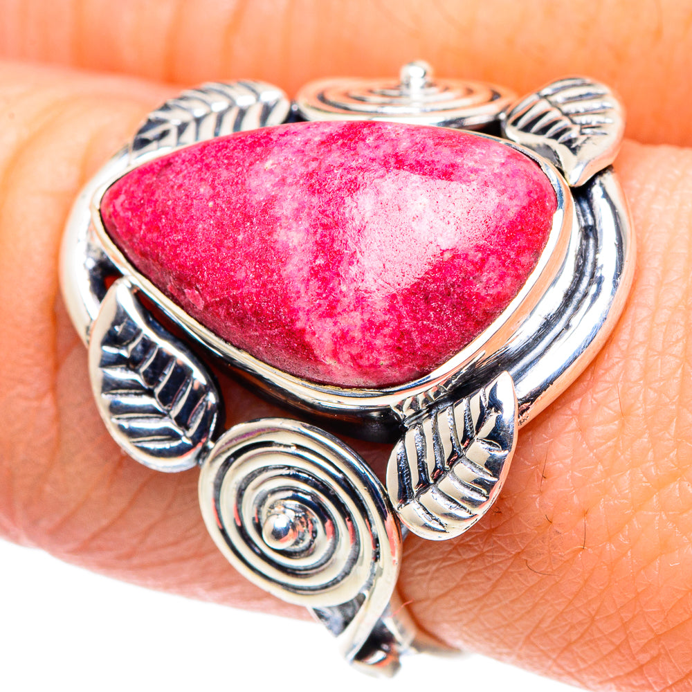 Rhodochrosite Rings handcrafted by Anasilvercos - RING92541
