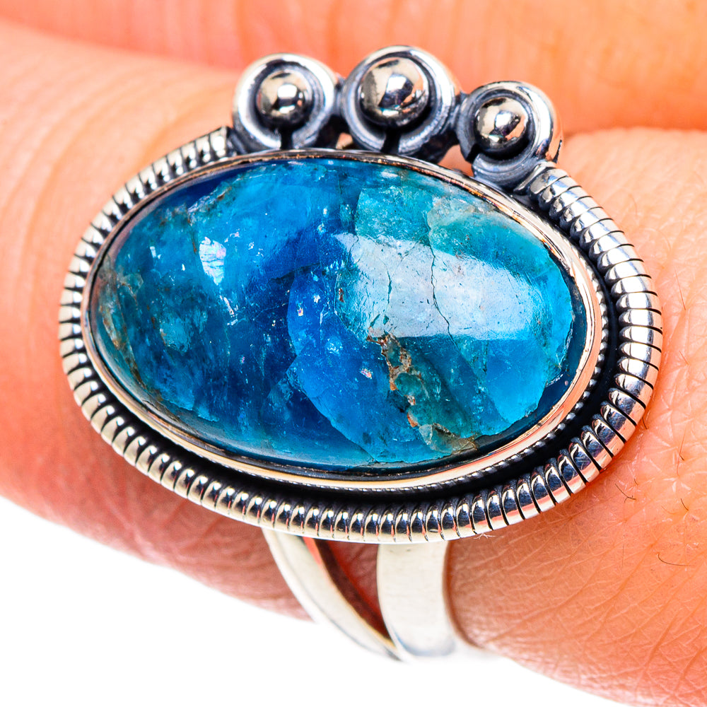 Apatite Rings handcrafted by Anasilvercos - RING92550