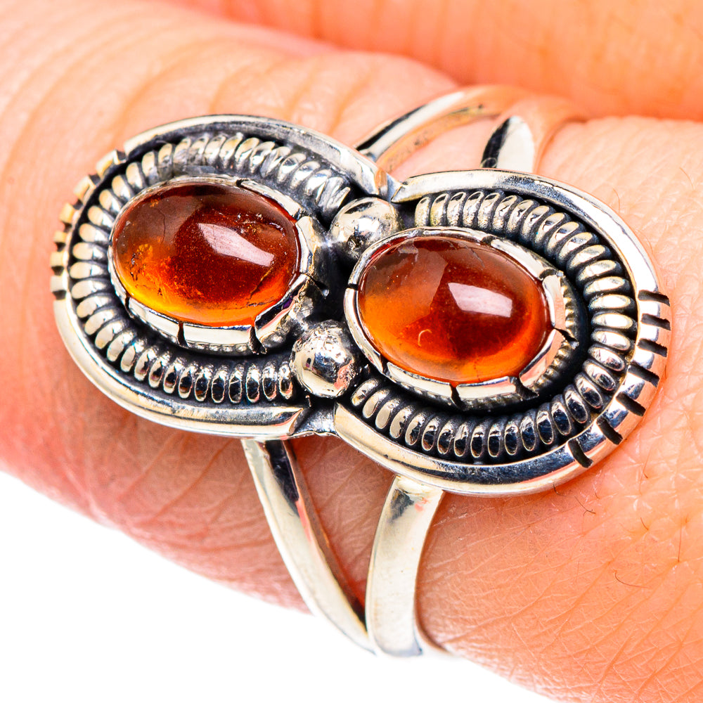 Carnelian Rings handcrafted by Anasilvercos - RING92551