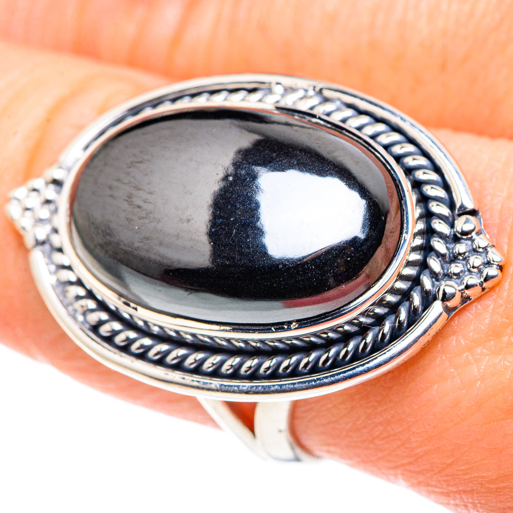 Hematite Rings handcrafted by Anasilvercos - RING92584
