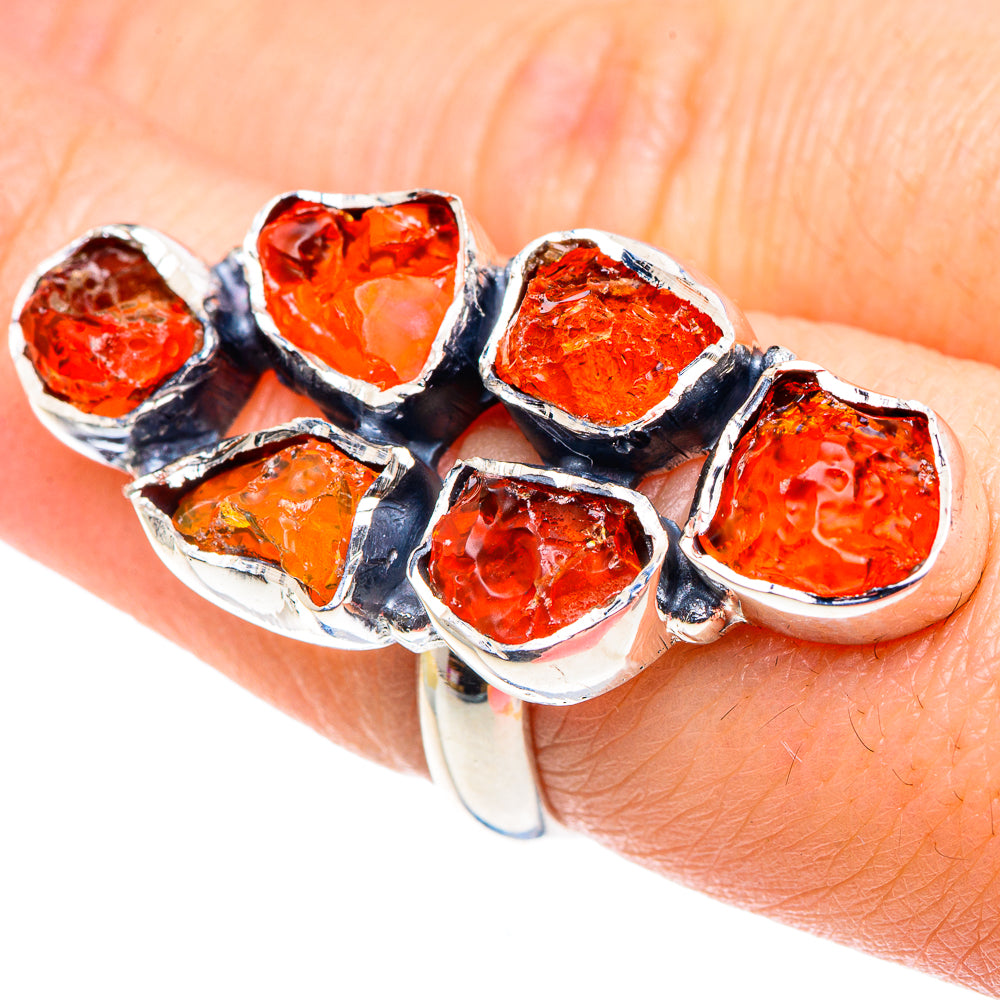 Carnelian Rings handcrafted by Anasilvercos - RING92605