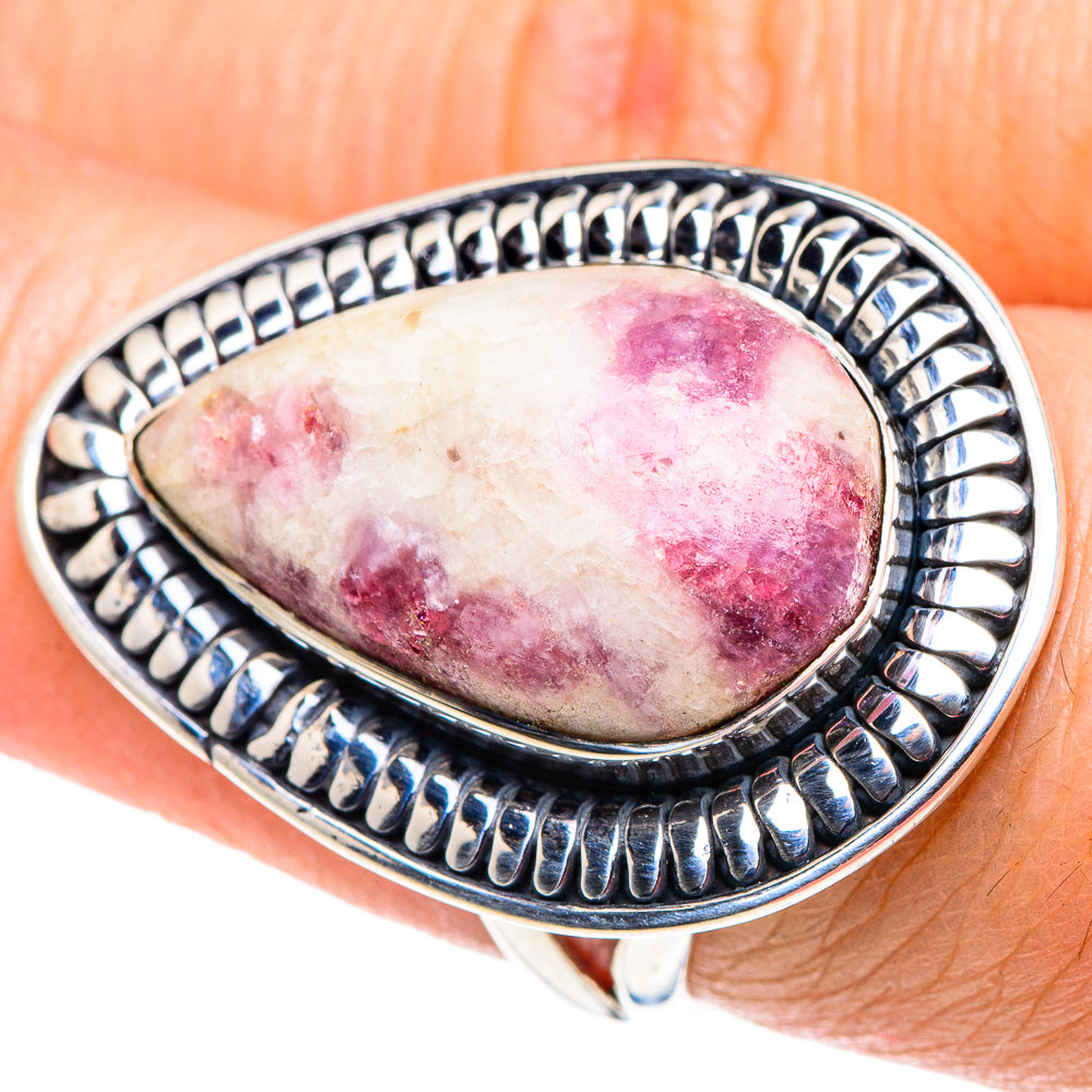 Lepidolite Rings handcrafted by Anasilvercos - RING92708