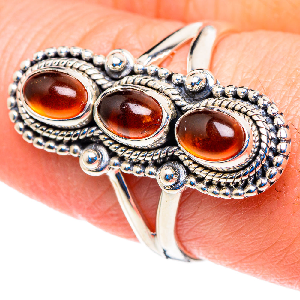 Carnelian Rings handcrafted by Anasilvercos - RING92730