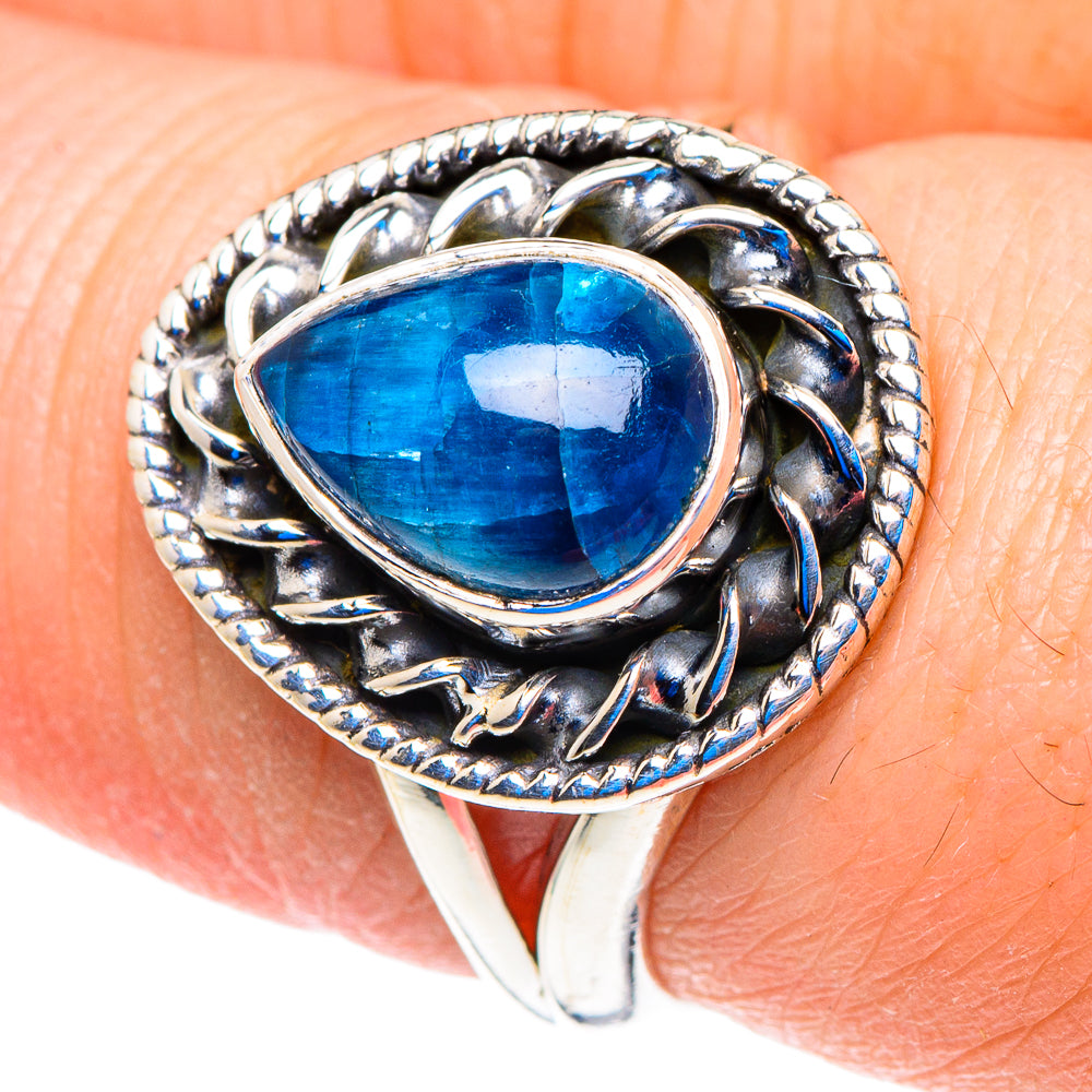 Apatite Rings handcrafted by Anasilvercos - RING92746