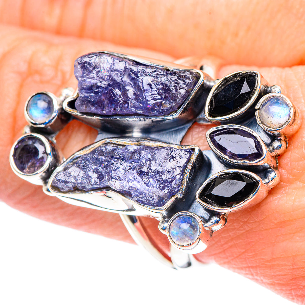 Tanzanite Rings handcrafted by Anasilvercos - RING92782
