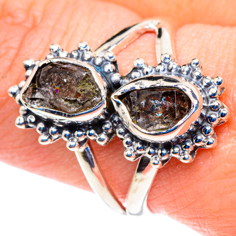 Herkimer Diamond Rings handcrafted by Anasilvercos - RING92783