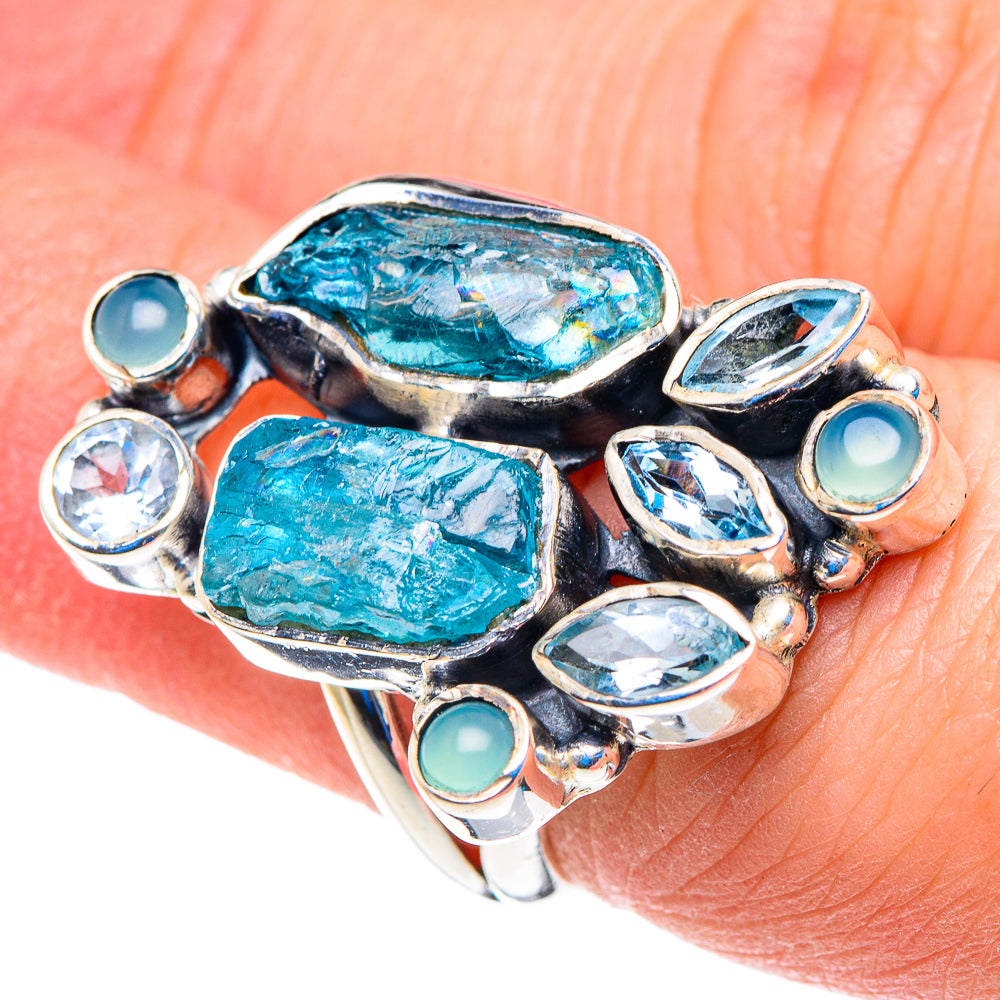 Apatite Rings handcrafted by Anasilvercos - RING92819
