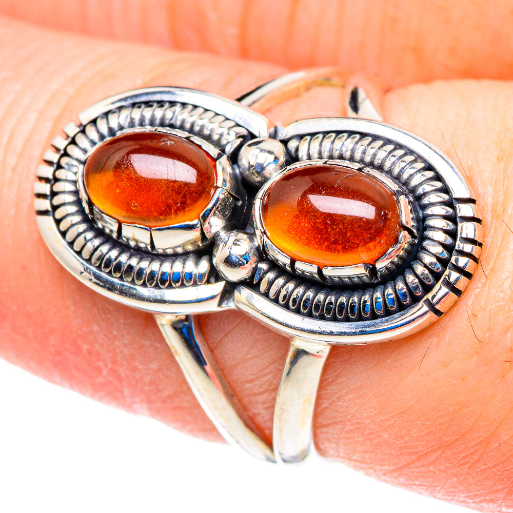 Carnelian Rings handcrafted by Anasilvercos - RING92825