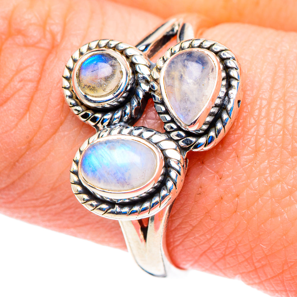 Green Tourmaline In Quartz Rings handcrafted by Anasilvercos - RING92863