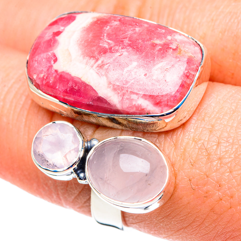 Rhodochrosite Rings handcrafted by Anasilvercos - RING92877
