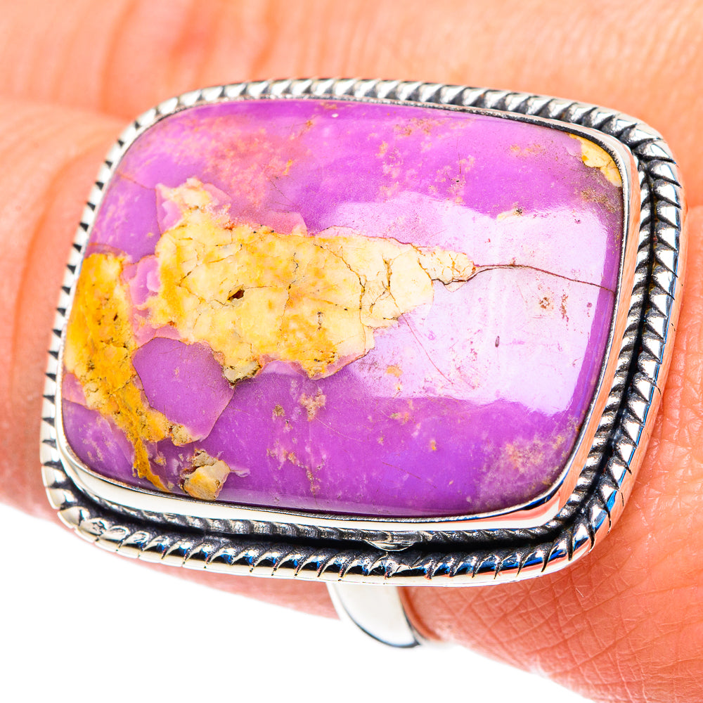 Phosphosiderite Rings handcrafted by Anasilvercos - RING92879