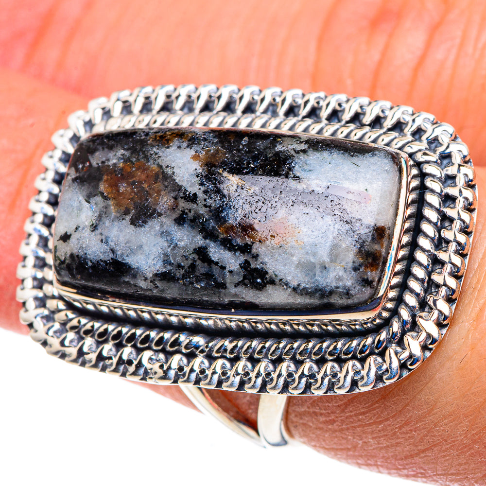 Astrophyllite Rings handcrafted by Anasilvercos - RING92904
