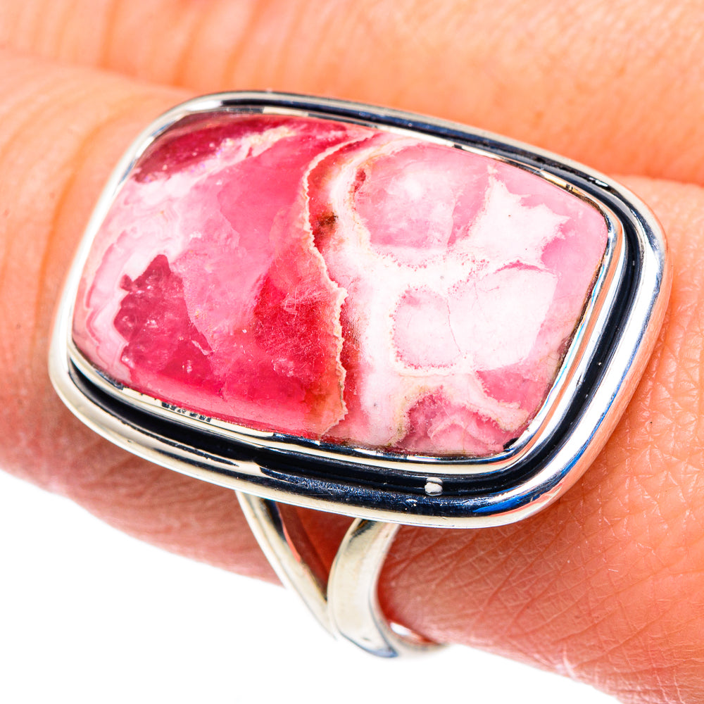 Rhodochrosite Rings handcrafted by Anasilvercos - RING92908