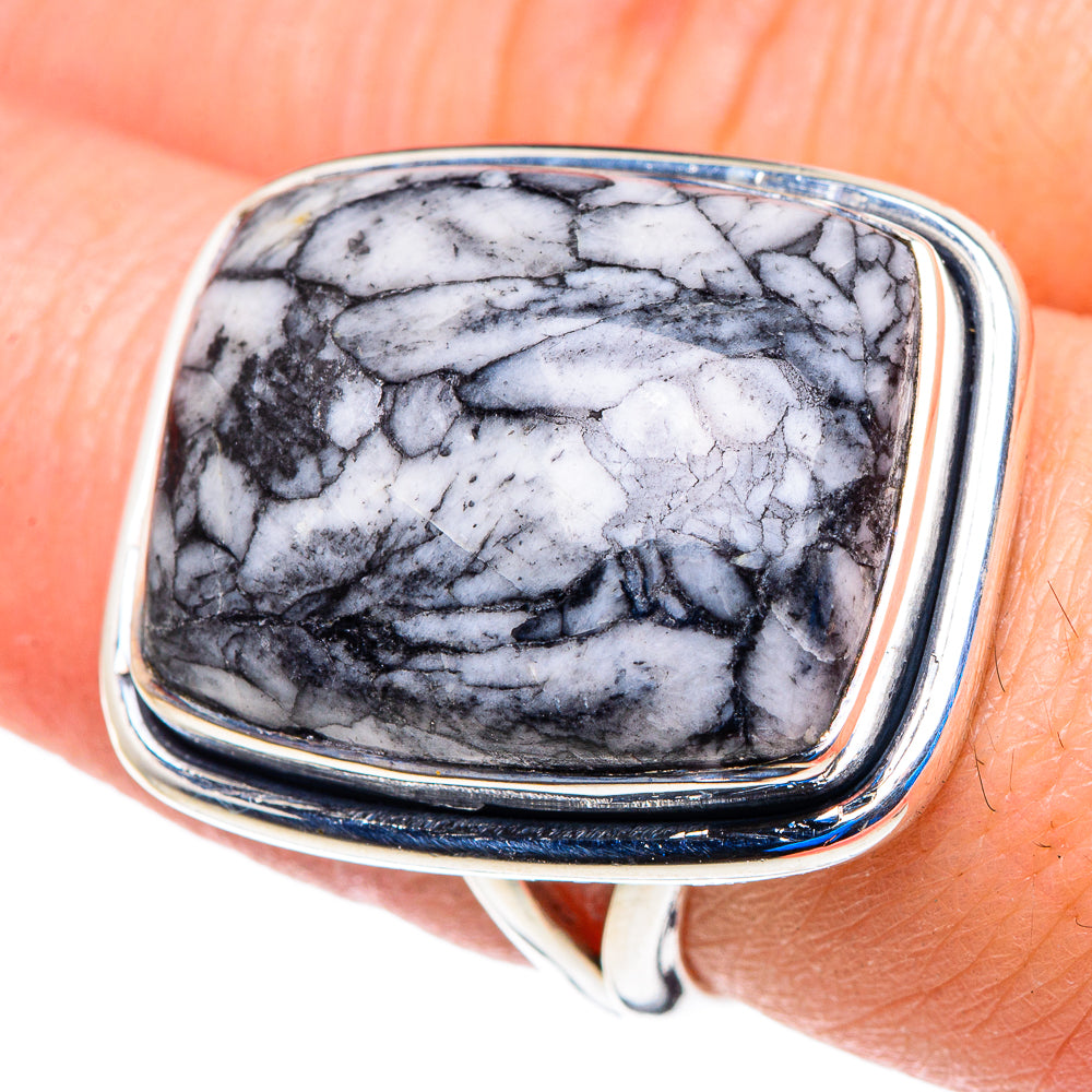 Pinolith Jasper Rings handcrafted by Anasilvercos - RING92912