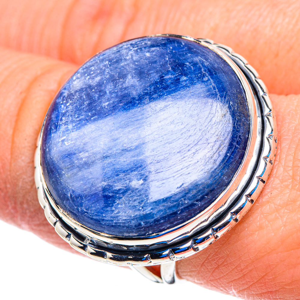 Kyanite Rings handcrafted by Anasilvercos - RING92921