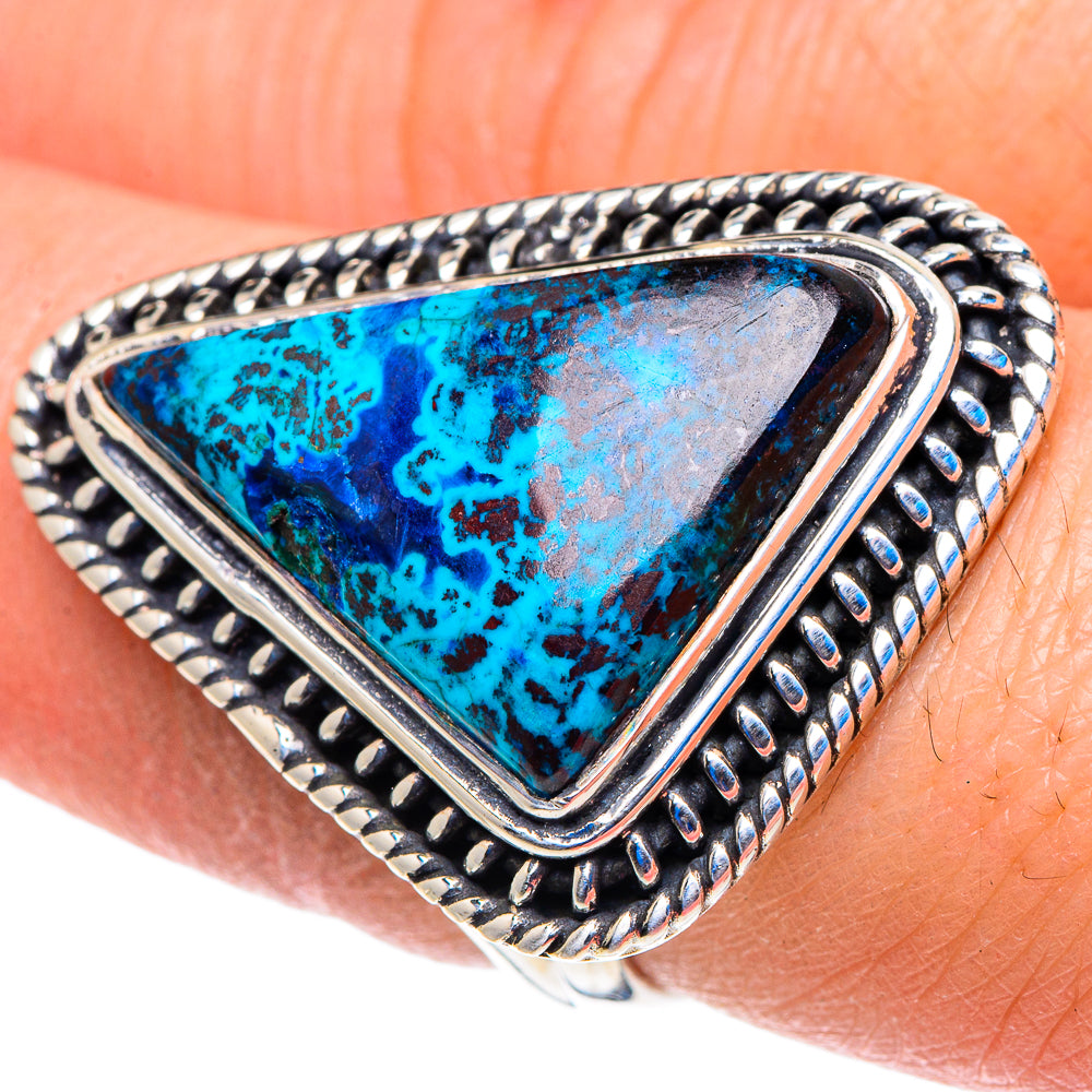 Shattuckite Rings handcrafted by Anasilvercos - RING92922