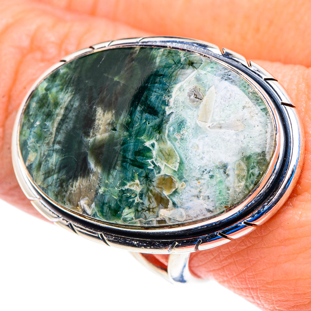 Ocean Jasper Rings handcrafted by Anasilvercos - RING92928