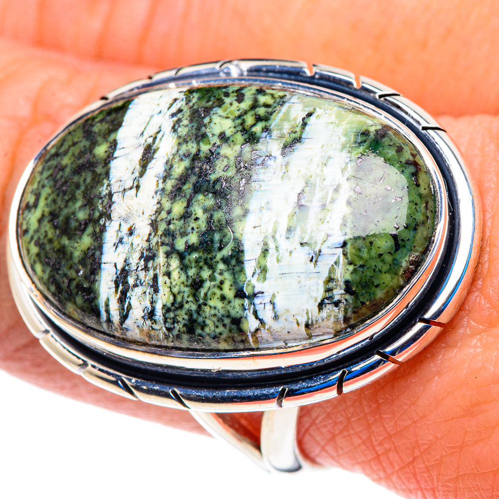 Ocean Jasper Rings handcrafted by Anasilvercos - RING92929