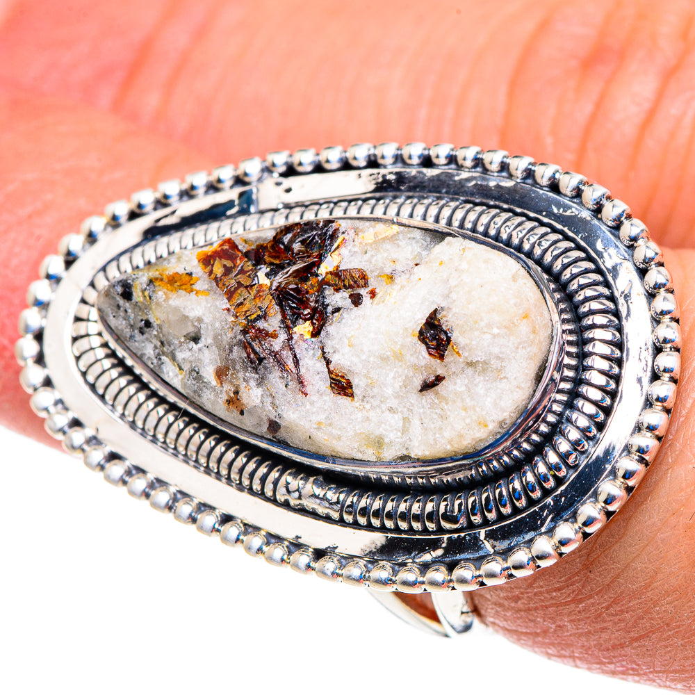 Astrophyllite Rings handcrafted by Anasilvercos - RING92932