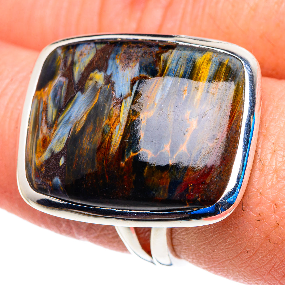 Pietersite Rings handcrafted by Anasilvercos - RING92938