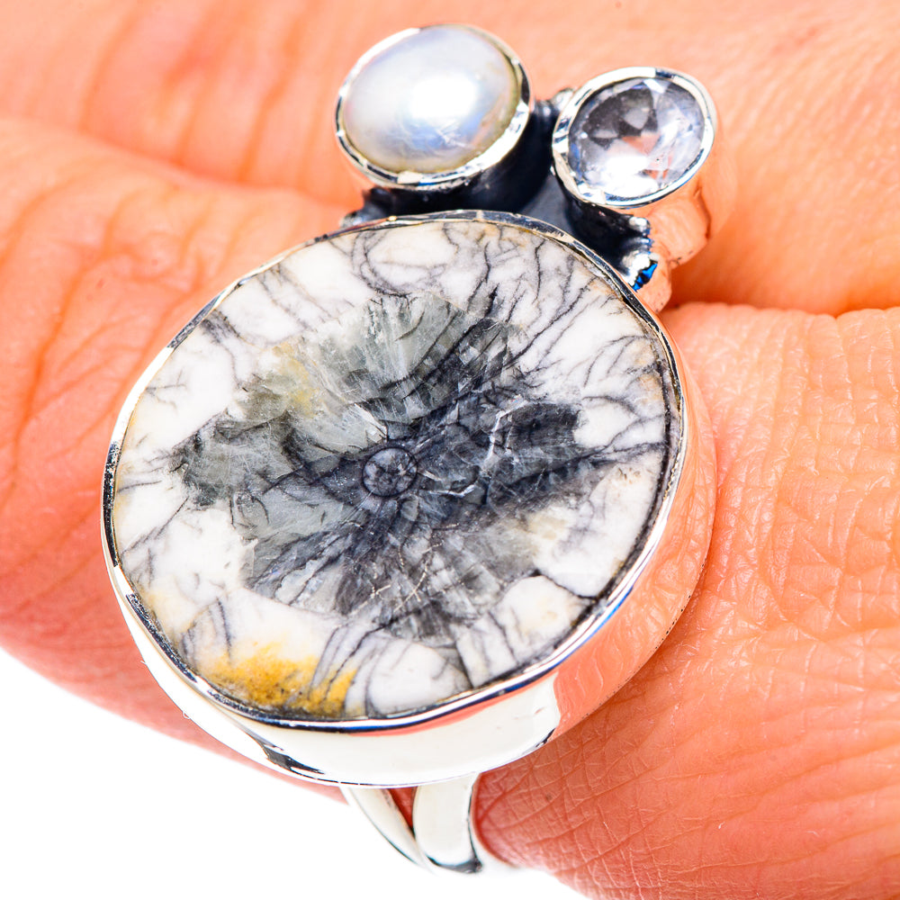 Pinolith Jasper Rings handcrafted by Anasilvercos - RING92998
