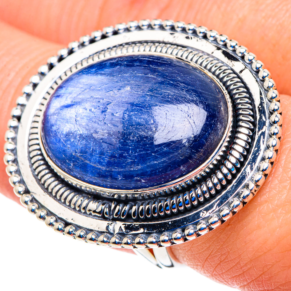 Kyanite Rings handcrafted by Anasilvercos - RING93002