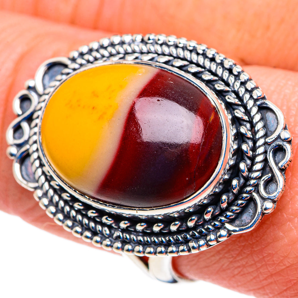 Mookaite Rings handcrafted by Anasilvercos - RING93007