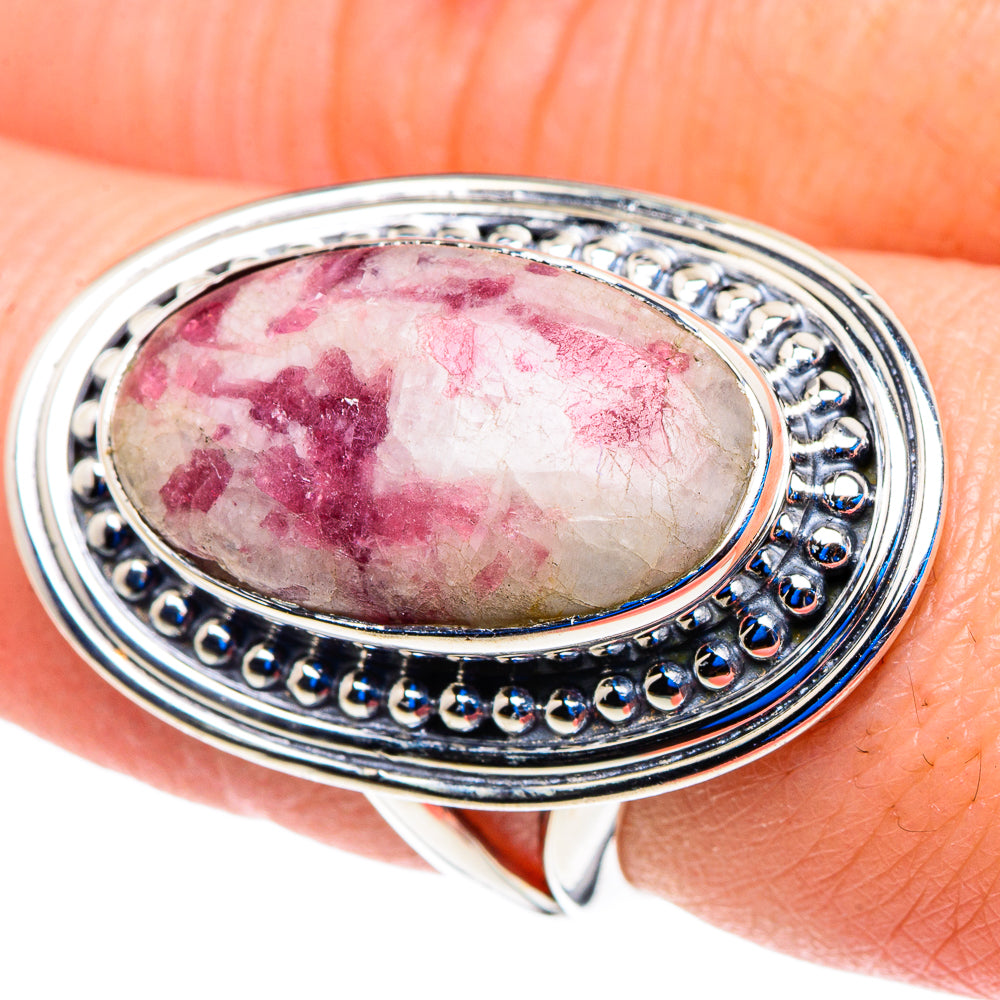 Thulite Rings handcrafted by Anasilvercos - RING93010